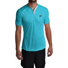 50%OFF メンズテニスシャツ ロトカーターシャツ - （男性用）Vネック、半袖 Lotto Carter Shirt - V-Neck Short Sleeve (For Men)画像
